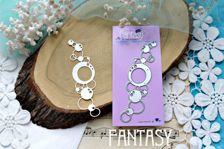 Knife for cutting Fantasy "Bubbles" size 10.8*2.8 cm