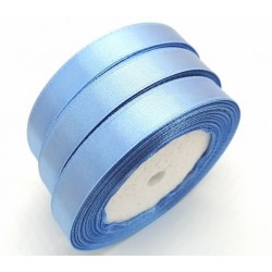 Satin ribbon "Blue", width 2.5 cm, length 5.6 m