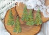 Knives for cutting Fantasy "Christmas Tree-2018" size 7.5*3.7 cm