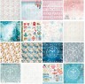 Set of double-sided paper BeeShabby " Hello winter!", 8 sheets, size 30. 5X30. 5 cm, 190 gr/m2