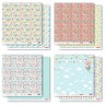 Scrapberry's "Summer Dreams" double-sided paper set, 6 sheets, size 30. 5x30. 5 cm, 190 gr/m2