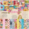 Set of double-sided paper CraftPaper "Pop art" 9 sheets, size 20*20cm, 190 gr/m2