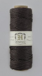 0.5 mm hemp cord, Dark brown color, length 1 m