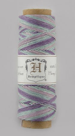 0.5 mm hemp cord, Multicolour color, length 1 m