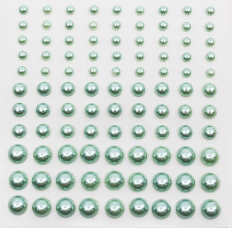 A set of Mr. Painter "Green" glue half-shells, 99 pcs