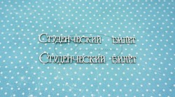 Чипборд Рукоделушка "Студенческий билет 1", 2 надписи
