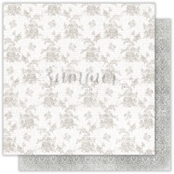 Double-sided sheet of paper Summer Studio Shabby Weddind 