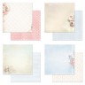 A set of double-sided ScrapMania paper "Alice in a fairy tale" 12 sheets, size 20x20 cm, 180 g/m2