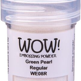 Powder for embossing WOW! "Green Pearl-Regular", 15 ml