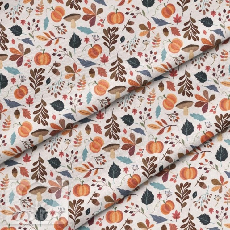 Fabric 100% cotton Poland "Autumn assorted", size 50X50 cm