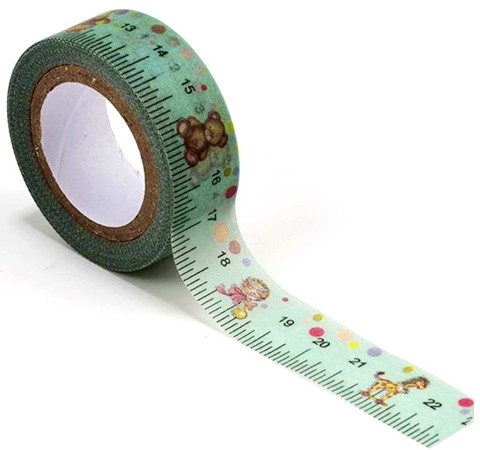 Scrapberry's "Ruler" paper tape 1, 5cm x 8M