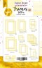 Set of frames with foil Fabrika Decoru "Yellow No. 1" 39 pcs