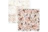 1/2 Set of double-sided Mintay Papers "FLORABELLA", 6 sheets, size 30. 5x30. 5 cm, 240 g/m2
