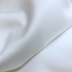 Premium satin fabric, white, size 50x50 cm, 135 g /m2