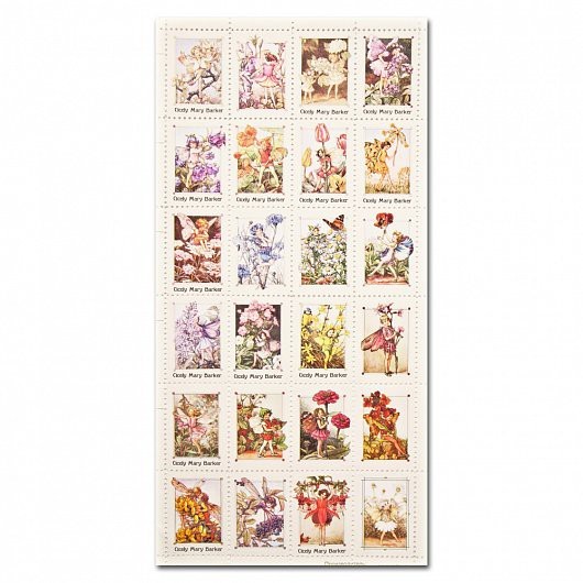 Decorative stamps for creative works "Elves", 24 pieces