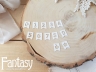 Fantasy cutting knife "Numbers flags 1614" size 7.6*3.2cm 