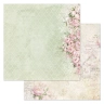 Двусторонний набор бумаги 30,5х30,5 см "Шебби шарм", 12 листов, 180 гр  (ScrapMania)