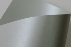 Дизайнерская бумага Серый перламутр, А4, плотность 290 гр/м2