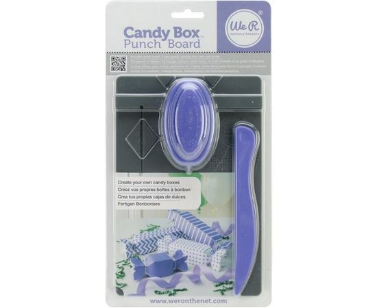 Доска для изготовления коробочек-конфеток "CANDY BOX PUNCH BOARD" (We R Memory)