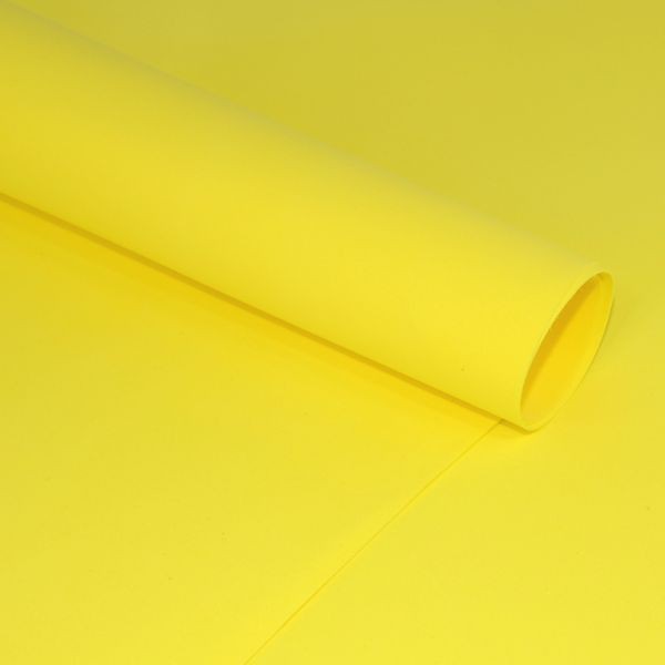 Foamiran Iranian "Zinc yellow", size 60x70 cm, thickness 1 mm 