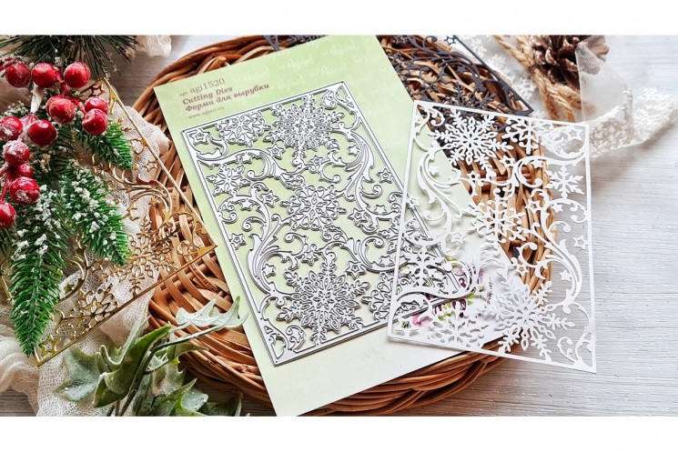 Knife for cutting down the background "Snow kaleidoscope" from AgiArt