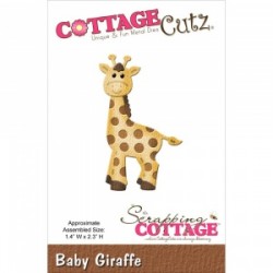 Нож для вырубки CottageCutz "Baby Giraffe" размер 3,5х3,5 см