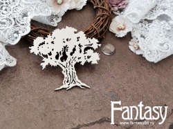Чипборд Fantasy Идиллия "Дерево 3627", размер 7,5*8,3 см