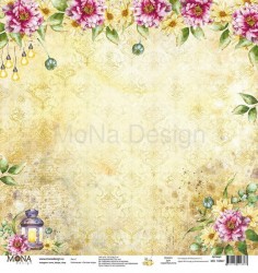 One-sided sheet of paper MonaDesign Cozy time 