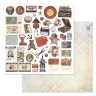 Двусторонний набор бумаги 30,5х30,5 см "СССР", 12 листов, 180 гр  (ScrapMania)