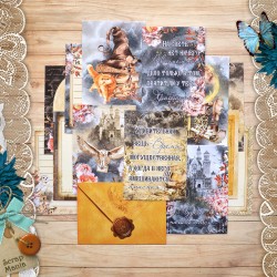 Набор карточек ScrapMania "Волшебник", 16 шт