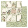 Двусторонний набор бумаги 30,5х30,5 см "На лесной опушке", 12 листов, 180 гр  (ScrapMania)