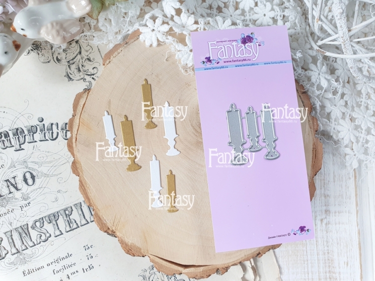 Нож для вырубки Fantasy «Свечи 1665»