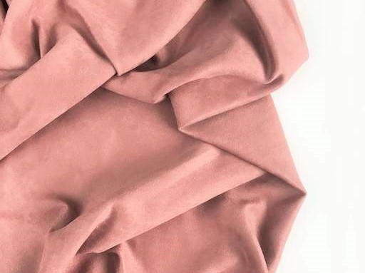 Микро-замша односторонняя "Светло-коралловая", размер 50х55 см