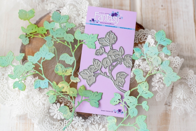 Нож для вырубки Fantasy «Веточка в букет» размер 8.3*7 см