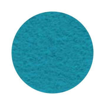 Декоративный фетр, Корея, цвет "Бирюзовый", размер 22х30 см, толщина 1,2 мм, 1шт, плотность 200г/м2