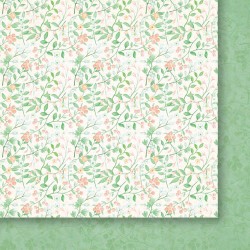 Двусторонний лист бумаги Galeria papieru "Field Lilies- 03", размер 30х30 см, 200 гр/м2