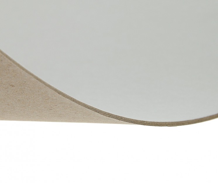 Cardboard binding 2.0 mm, 30x30 cm, 1250 g /m2, white