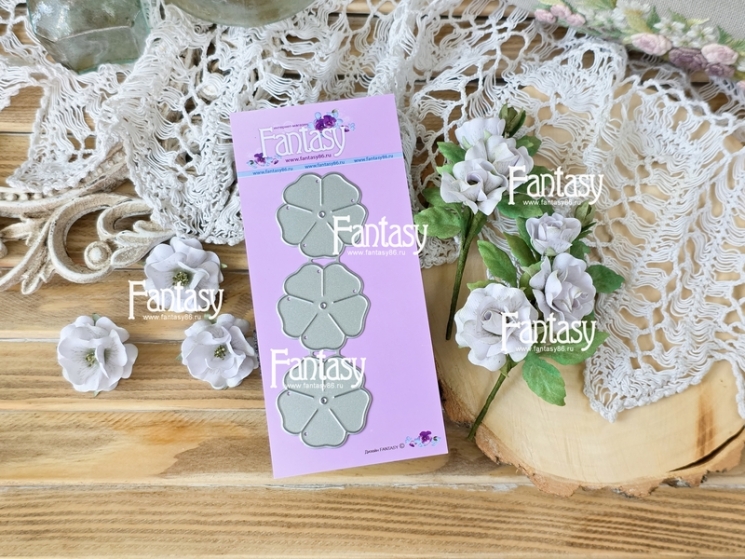 Нож для вырубки Fantasy « Цветы 1703»