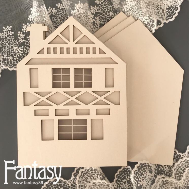 Заготовка для альбома Fantasy "Дом 3946" размер 26*19 см 