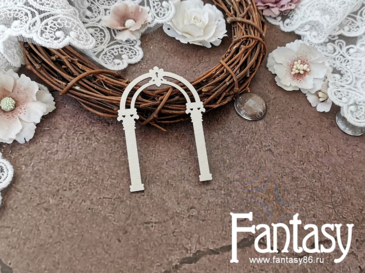 Чипборд Fantasy Идиллия "Арка 3617", размер 6,3*4,5 см 