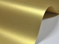 Дизайнерская бумага Золото, А4, плотность 230 гр/м2