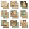 Набор двусторонней бумаги для скрапбукинга Stamperia "Klimt" 30,5x30,5 см, 10 листов, 190 гр\м2
