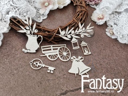 Чипборд Fantasy "Набор идиллия 3640"