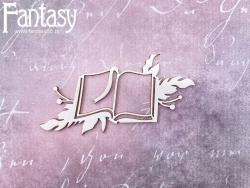 Чипборд Fantasy Вдали "Книга 2824" размер 9,2*4 см