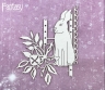 Чипборд Fantasy «Снежные объятия (Зайчик с элементами) 3036» размер 9,1*6,7 см
