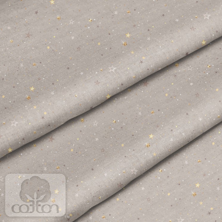 Fabric 100% cotton Poland "Stars", size 50X50 cm