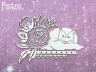 Чипборд Fantasy «Снежные объятия (Лиса с элементами) 3038» размер 9,3*6,8 см