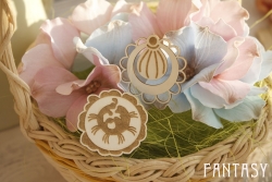 Чипборд Fantasy "Орнамент 242", размер 4*4 см