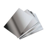 Металлизированный лист бумаги "Серебро", размер 22,5х32 см, 330 г/м2