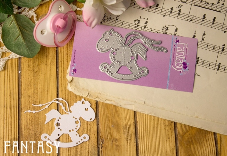 Нож для вырубки Fantasy "Коник",размер 5,4Х7 см